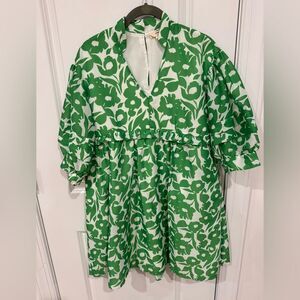 Entro floral babydoll dress